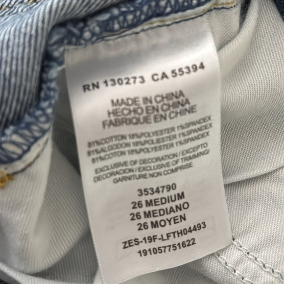 Lee Vintage Modern High Rise Flare Jeans Size 26 - Picture 9 of 9